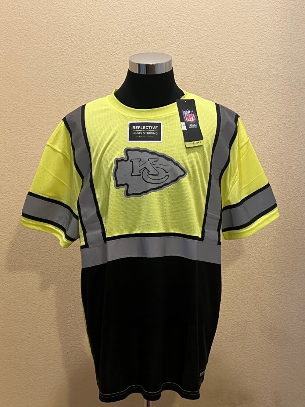 Buffalo Outdoors Kansas City Chiefs Safety Workwear NFL Shirt Men's 2XL